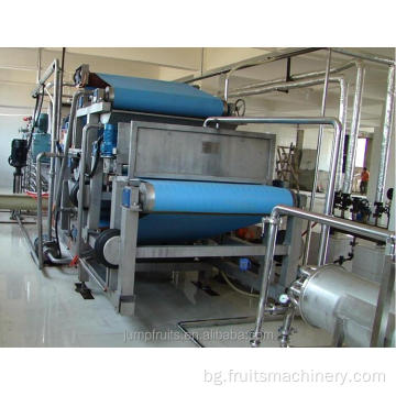 Производство на машина за извличане на сок от промишлен плодов пулп